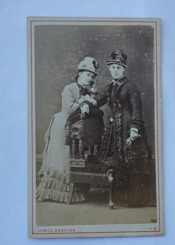 Cdv two victorian - two, ladies