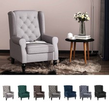 Retro Accent Chair Wingback