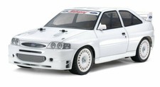 Tamiya 58691 Escort Cosworth TT-02 4WD RC Car DEAL BUNDLE with Radio, Bat, Chrgr