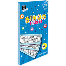 Bingo Ticket Book 1-600 -