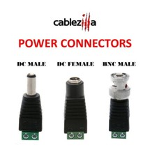 Male/Female DC Power Adapter