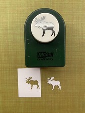 McGill Craftivity Craft Punch - MOOSE  Scrapbooking/Cardmaking