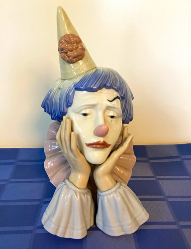 Lladró porcelain sad - lladró,