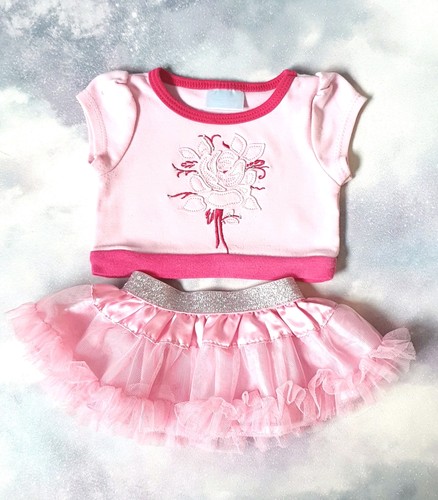 Build bear pink flower top - build, pink,