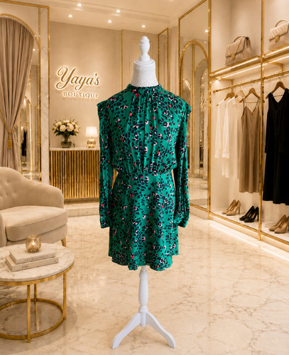 Feather bone london green - feather, &