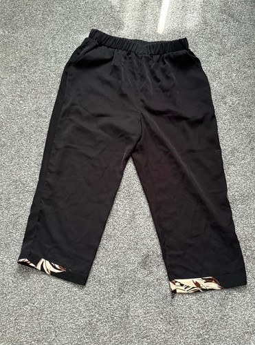 Emery rose black - black, cropped