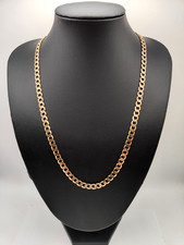 9ct YELLOW GOLD  CURB LINK