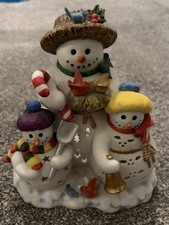 Partylite Snowman Tea Light