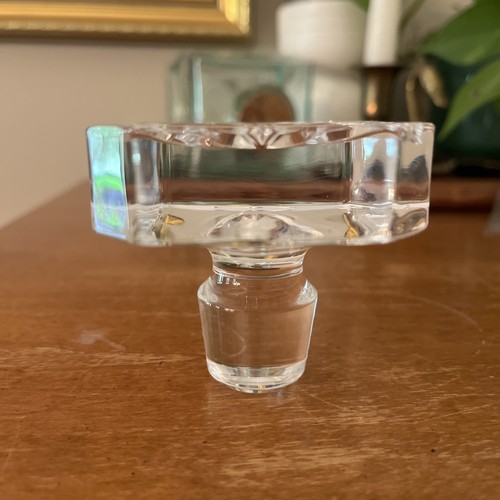 Clear glass etched stopper for - glass,