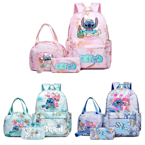 Lilo stitch pink backpack - lilo,