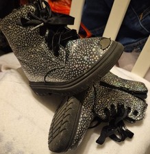 Black Ankle boots for little girls size 7