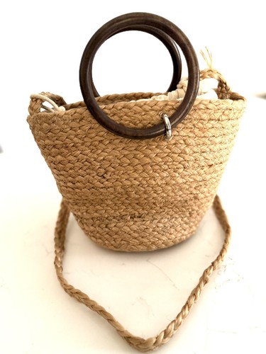 Zara straw crossbody bag - crossbody,