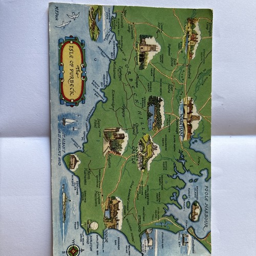 Isle purbeck salmon - of, map