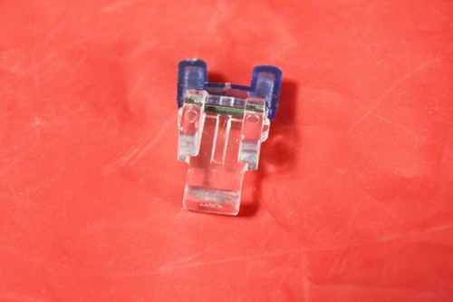 Button holder presser foot - , for