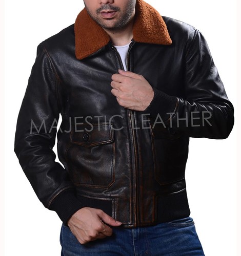 Mens navy leather - mens, bomber