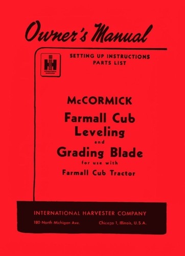 International farmall cub - farmall,