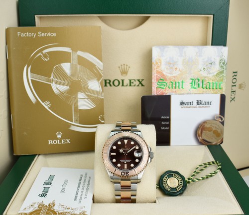 Rolex 18kt rose gold ss - rolex,
