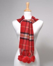 GENA WOOL & CASHMERE PLAID