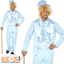 Blue Tuxedo Mens Fancy Dress