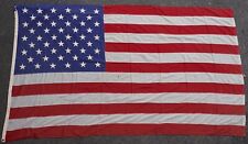 Huge Cotton 50 -star USA American Flag  5' x 9 1/2' Valley Forge Flag Company