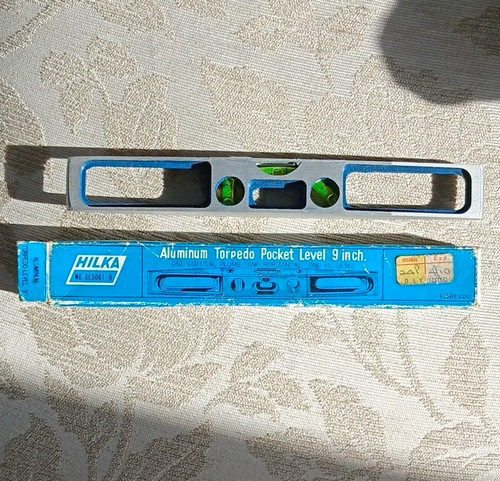 Hilka aluminium torpedo level - hilka,