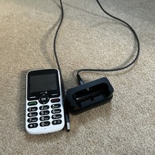 Doro PhoneEasy DFB-0370 - White (Unlocked) Mobile Phone, Charger, No Battery