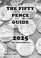 CrawleyCoins 2025 NEW UK and Territories 50p 50 Pence Collectors Guide