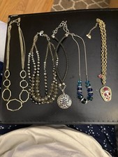 Five unbranded costume jewelry