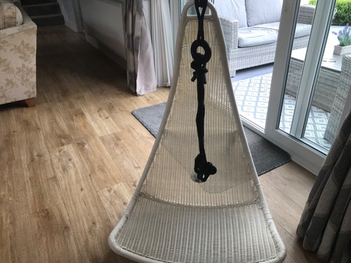 Ikea swing hanging chair with - ikea,