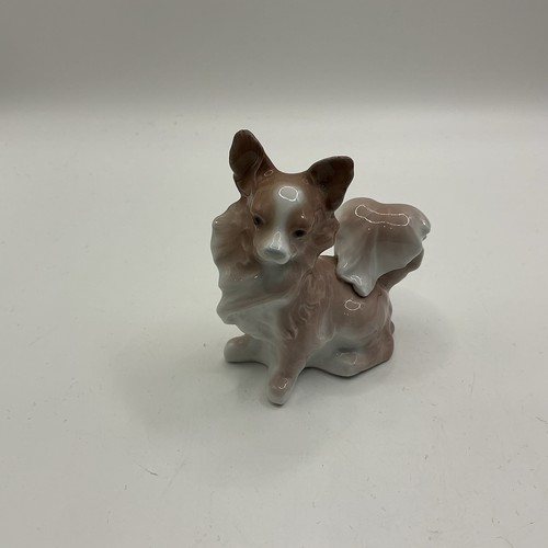 Lladro papillon dog - dog, figurine