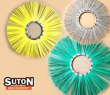 Suton Road Sweeper Yard Bucket Brushes - Poly - Wire - Spacers - VARIOUS SIZES