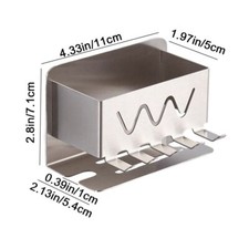 304 Stainless Steel Bathroom Toothbrush Holder Toothpaste Holder Stand