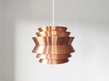 Copper colored Trava pendant