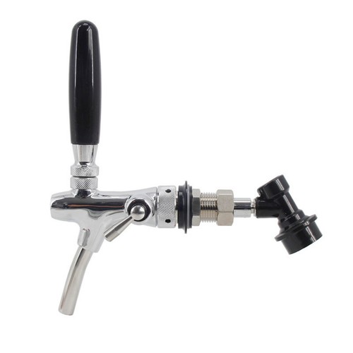 Beer keg coupler with lever - beer,