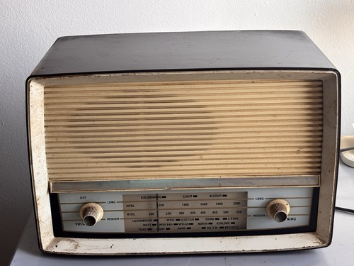 Ekco electric antique radio - electric,
