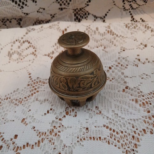 Vintage brass small tibetan - vintage,