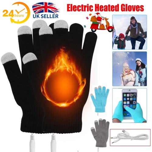 Electric heated gloves - gloves, usb