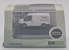 Oxford Diecast NFT023 Ford Transit MkV SWB Low Roof Network Rail N Gauge