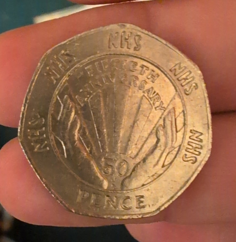 2008 50p nhs national - uk,