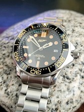 James Bond 007 Ltd Ed  'No Time To Die'' Seiko TMI NH35A Auto Movt Watch 100m
