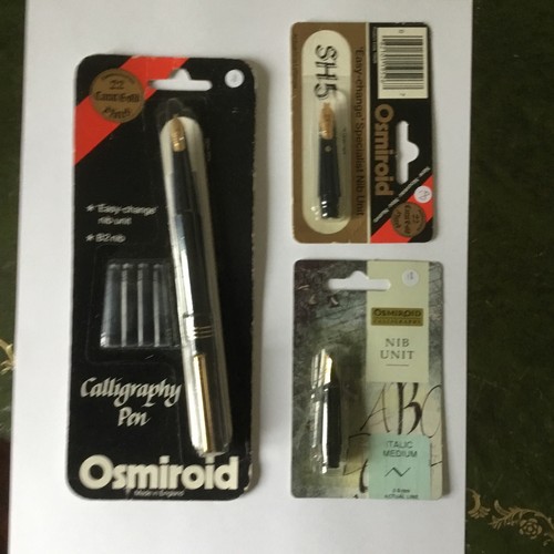 Osmiroid calligraphy pen - pen, nib