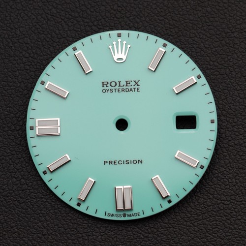 Rolex custom dial turquoise - rolex,