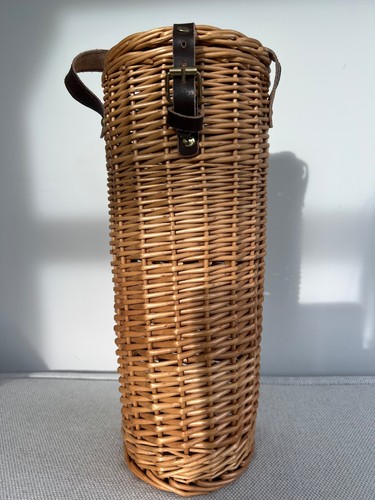 Vtg style willow wicker - style, single