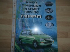 Perodua Nippa  brochure