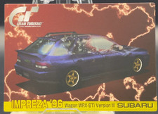 IMPREZA '96 Wagon WRX-STi Ver III SUBARU Gran Turismo Game TCG Card Collection