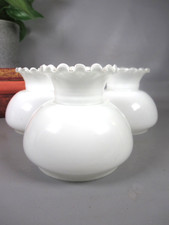 vintage set of 4 small glass