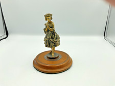 VINTAGE bronze car mascot in
