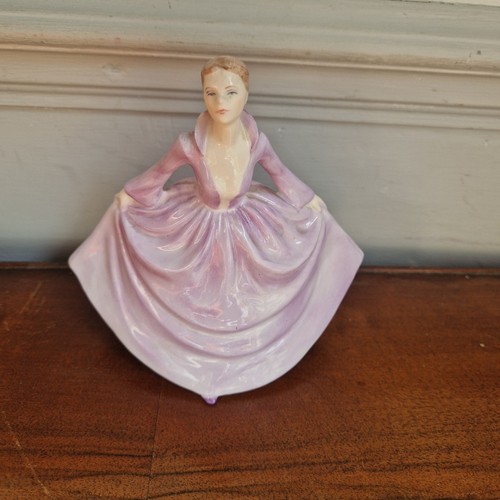 Miniature coalport figurine - miniature,