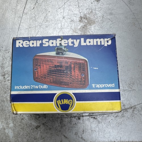 Ring rear red fog safety - ring,