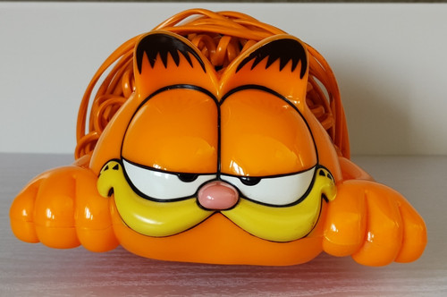 Garfield cat telephone 1978 - cat,